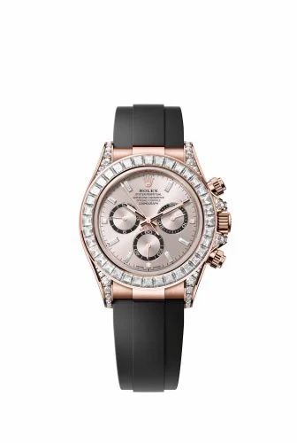 Rolex Cosmograph Daytona Everose Gold - Baguette / Sundust - Baguette / Oysterflex 126535TBR-0002 (m126535tbr-0002)